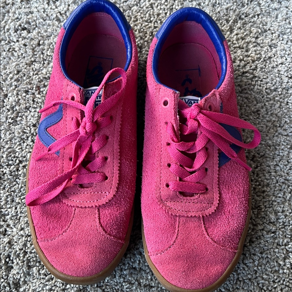 Sport Low Bambino Honeysuckle Suede Leather Sneakers 7.5 - Picture 2 of 10